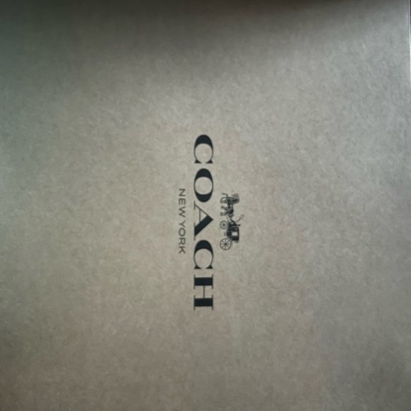 NWT AUTHENTIC COACH DENIM TOTE - Picture 6 of 9